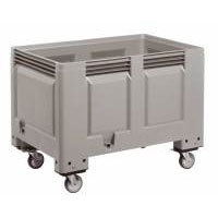 Caisse palette en plastique 1200 x 800 sur roues