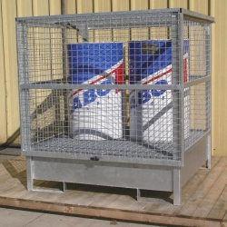 Box de rétention pour fûts