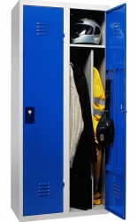 Vestiaire métallique monobloc