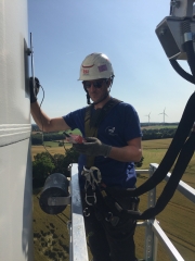 TSI se diversifie avec la maintenance des mâts d’éoliennes