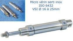 MICRO VERIN INOX ISO 6432