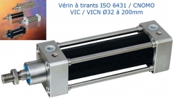 VERINS A TIRANTS VIC ISO 6431 & CNOMO ø 32 à ø 200