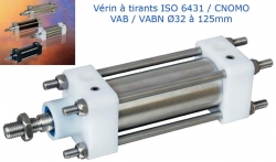 VERINS A TIRANTS VAB ISO 6431 & CNOMO ø 32 à ø 125