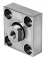 Accouplement de tige pour vérins cylindriques, compacts et profiles