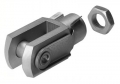 Chape de tige femelle pour vérins cylindriques, compacts et profiles