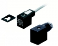 Connecteur avec câble ou connecteur femelle pour distributeur en ligne