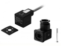 Connecteurs avec câble ou connecteur femelle pour distributeur ISO