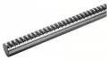 Crémaillère ronde en inox - module 1 à  4