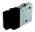 Distributeur compact en ligne 3/2 nF à  commande électrique monostable