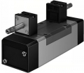 Distributeur ISO 5/3 centre ferme à  commande électrique