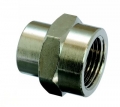 Manchon double femelle cylindrique