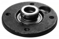 Palier applique à  quatre trous de fixation et centrage avec corps en fonte