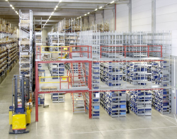 Plateforme mezzanine industrielle