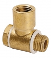 Raccord en T pivotant male/femelle