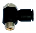 Régleur de débit cylindrique à  l'échappement