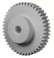 Roue cylindrique droite en POM H - module 2 - largeur denture 16mm