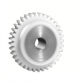 Roue cylindrique droite plastique moyeu acier ou inox - module 2,5 - largeur denture 25mm