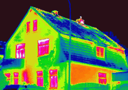 Thermographie du batiment