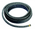 Tresse graphite expansée robinetterie